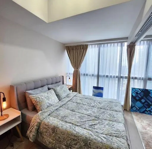 公寓 Cosy Executive 1 Bedroom Uptown Parksuites Ultra Fast Internet