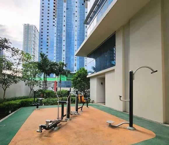 Cosy Executive 1 Bedroom Uptown Parksuites Ultra Fast Internet * 马尼拉