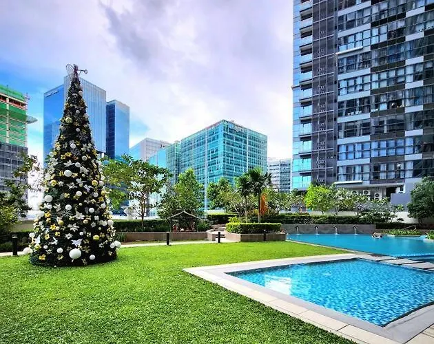 Cosy Executive 1 Bedroom Uptown Parksuites Ultra Fast Internet 公寓 马尼拉